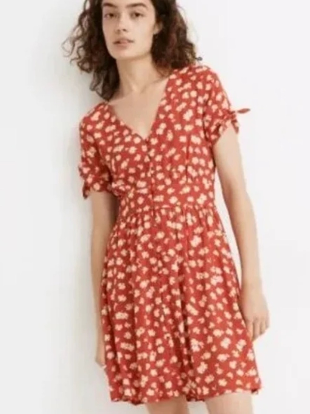 Madewell - Happy  Hibiscus Retro Dress